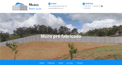 Desktop Screenshot of muros.com.br