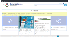 Desktop Screenshot of comune.muros.ss.it